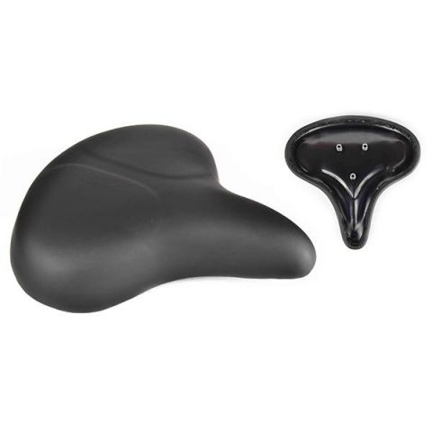 SILLIN BICI ESTATICA PVC FOAM C/TORNILLOS 30*30 NE