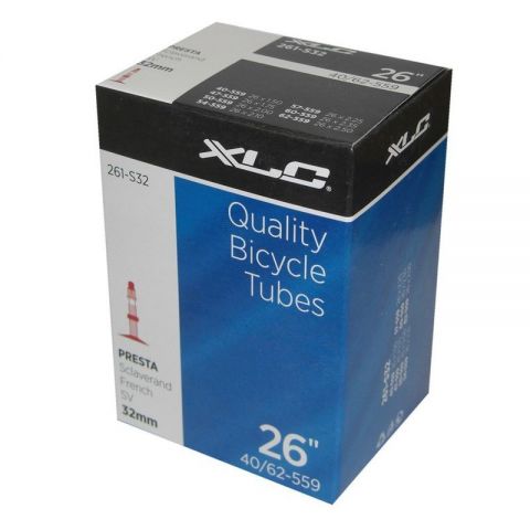 XLC CAMARA 26x1.50/2.50 VALVULA PRESTA 32 mm (40/6