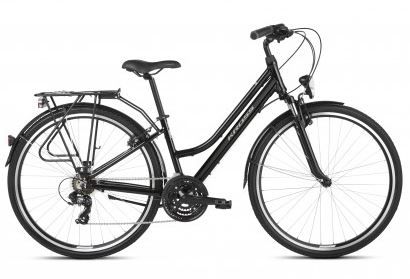 BICICLETA KROSS TRANS 1 WOMAN T-M BLACK /SILVER