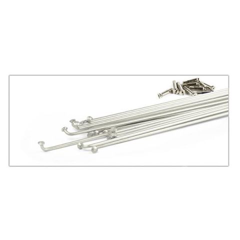 RADIO ACERO INOX. PLATA 290*2,0MM 14G